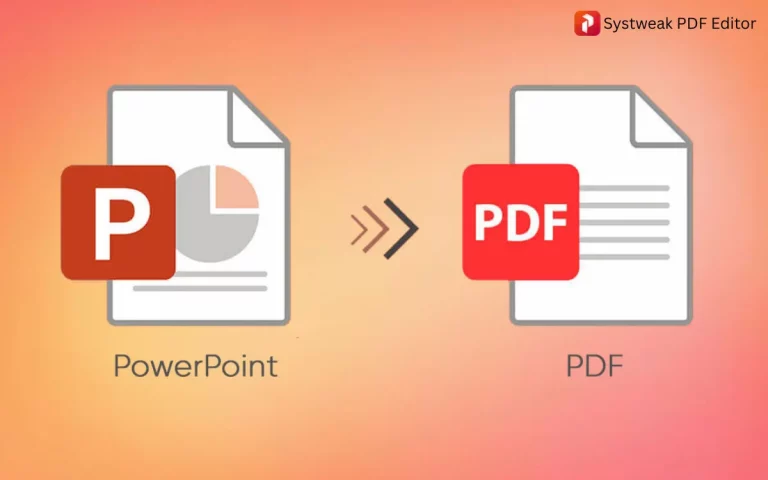 Convert PowerPoint to PDF with Hyperlinks