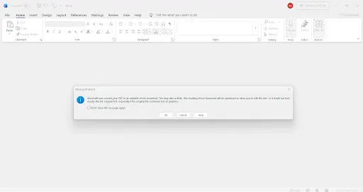 Convert scanned PDF to HTML with OCR