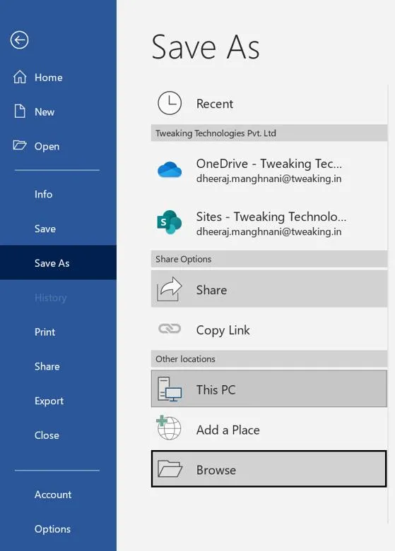 File Explorer