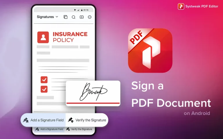 How to Sign a PDF on Android