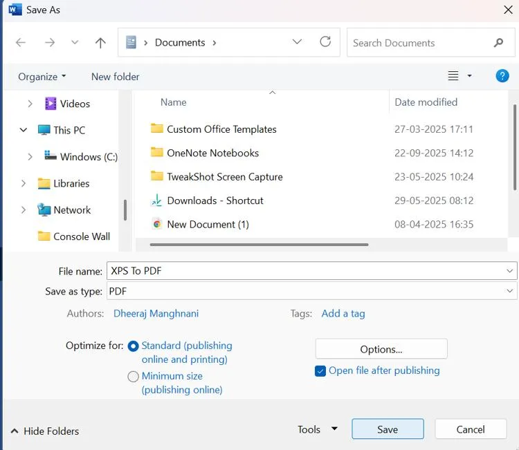 converted to PDF