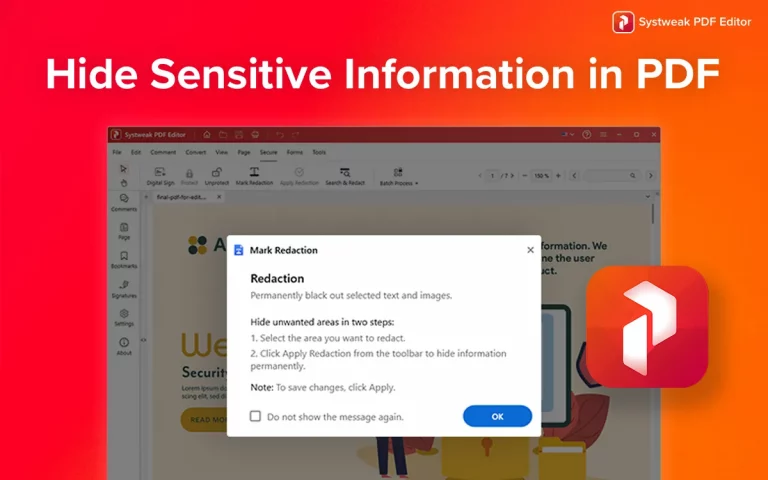 How to Hide Sensitive Information in PDF