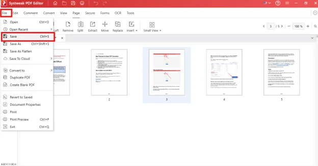 save rotated pdf