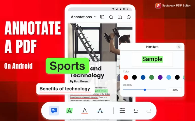 How To Annotate a PDF On Android