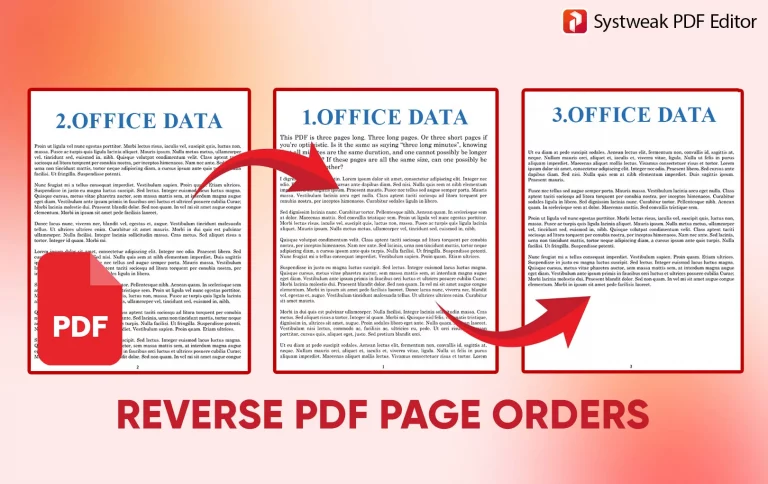 How to Reverse PDF Page Orders in Windows