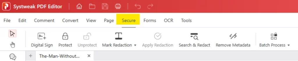 Secure pdf