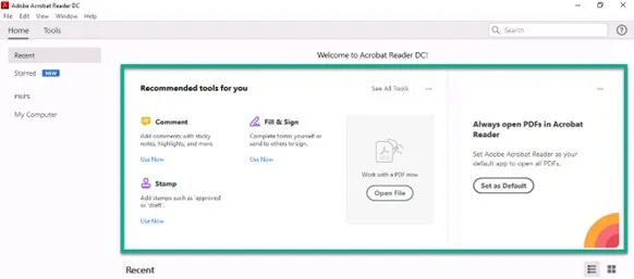 Adobe Acrobat Reader DC