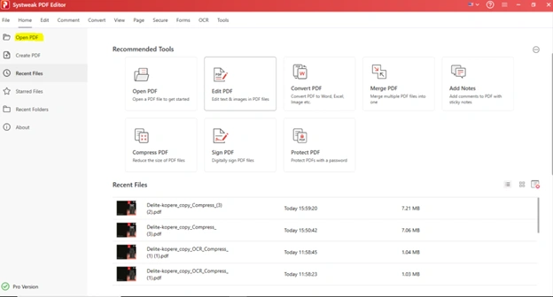 install Systweak PDF Editor