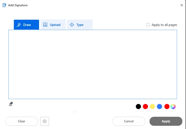 Create Signature