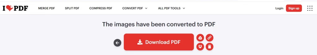 Download PDF button