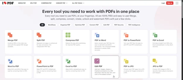 Online PDF Editor