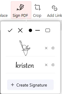 Sign pdf