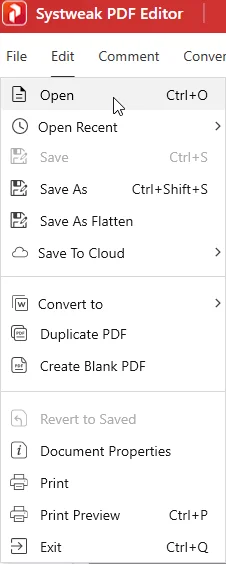 Systweak PDF Editor