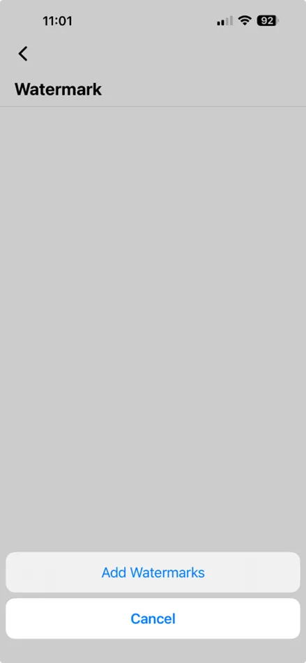 add watermark