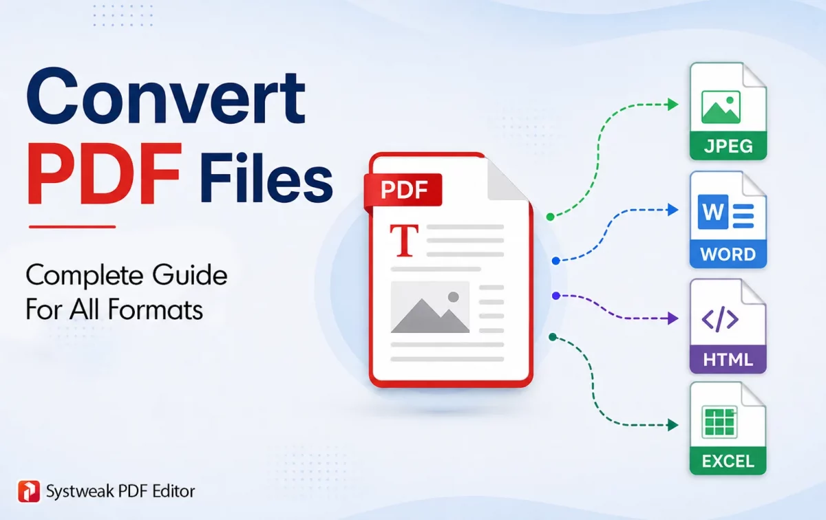 How To Convert PDF Files (Complete Guide For All Formats)