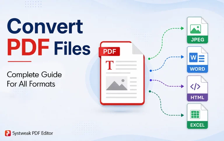 How To Convert PDF Files (Complete Guide For All Formats)