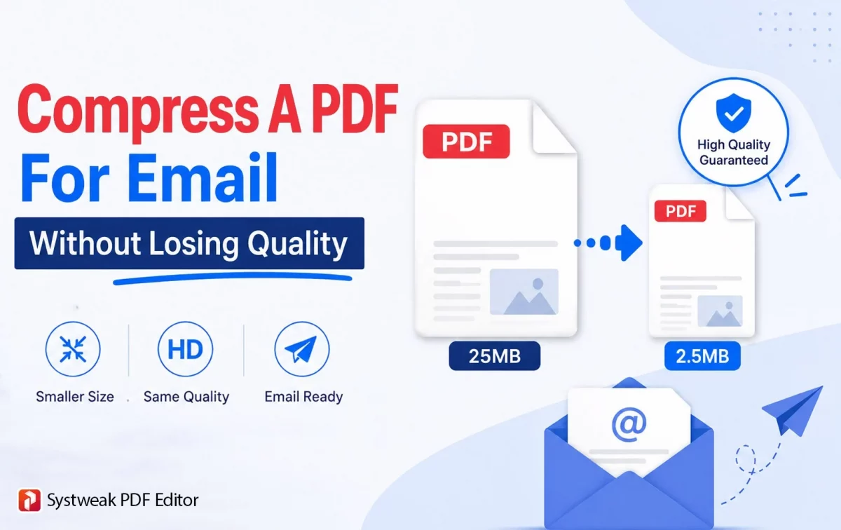 How To Compress A PDF For Email Without Losing Quality?| Reduce PDF File Size