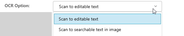 Scan to editable text