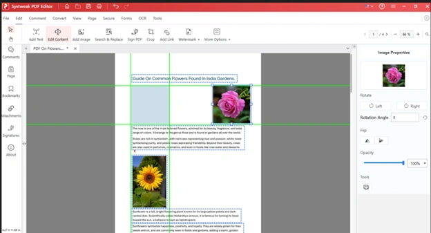 how to modify images in PDF