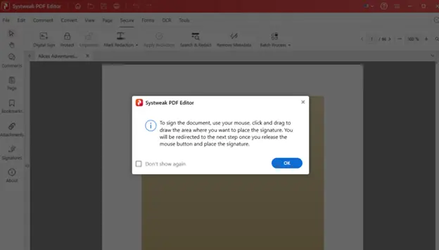 install Systweak PDF Editor