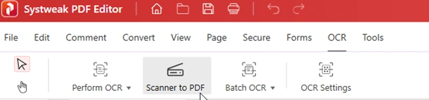 scanner to pdf