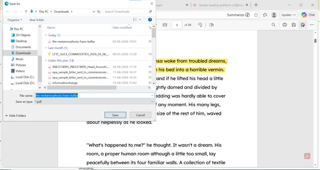 Save PDF changes