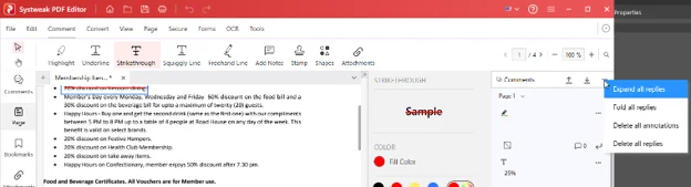 manage all comments