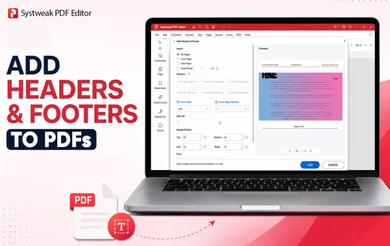 How to Add Headers and Footers to PDFs