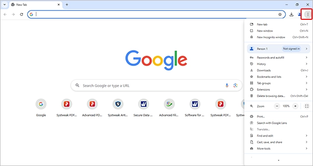 Launch the browser to which you added the extension