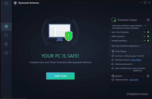 Launch Systweak Antivirus