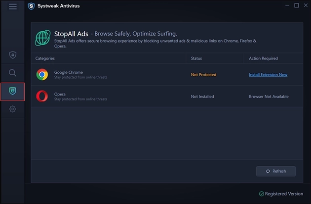 StopAll Ads Browser Extenstion Install