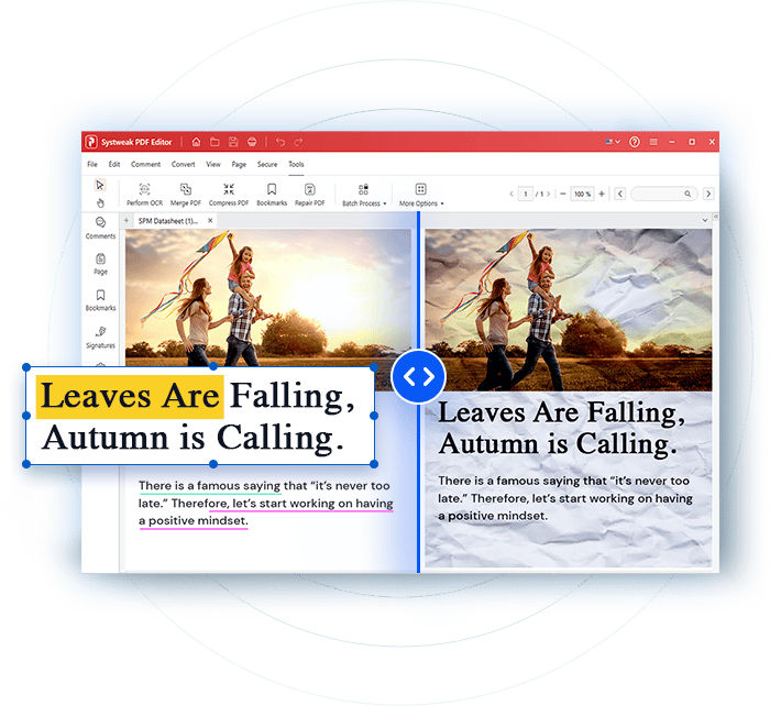 Systweak PDF Editor