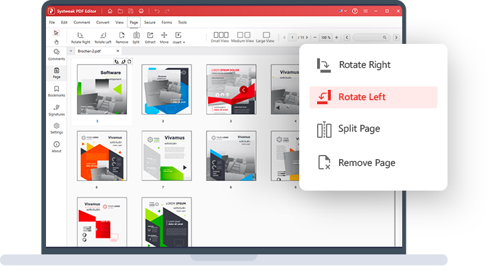 Organize PDF Pages