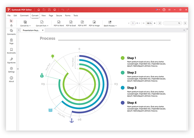 Systweak PDF Editor