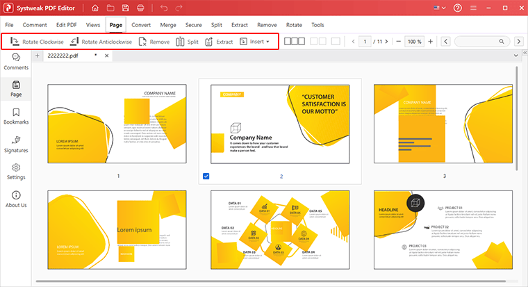 Systweak PDF Editor