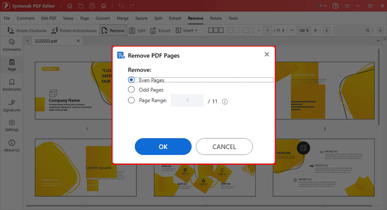 Systweak PDF Editor