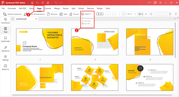 Systweak PDF Editor