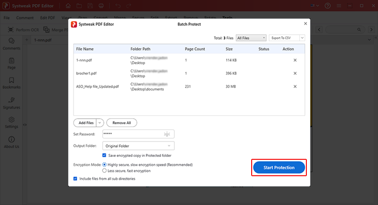 Systweak PDF Editor