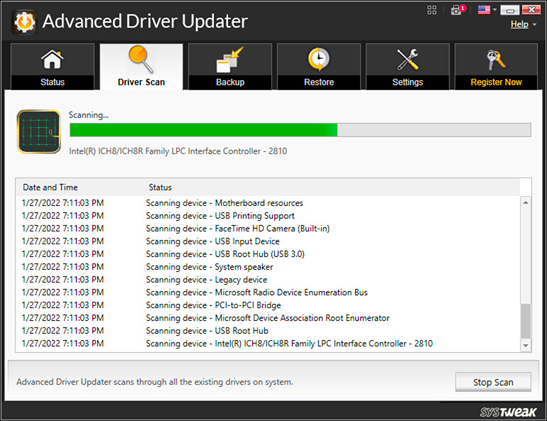Results and Update Drivers