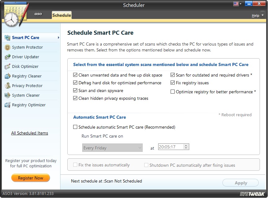 Advanced System Optimizer