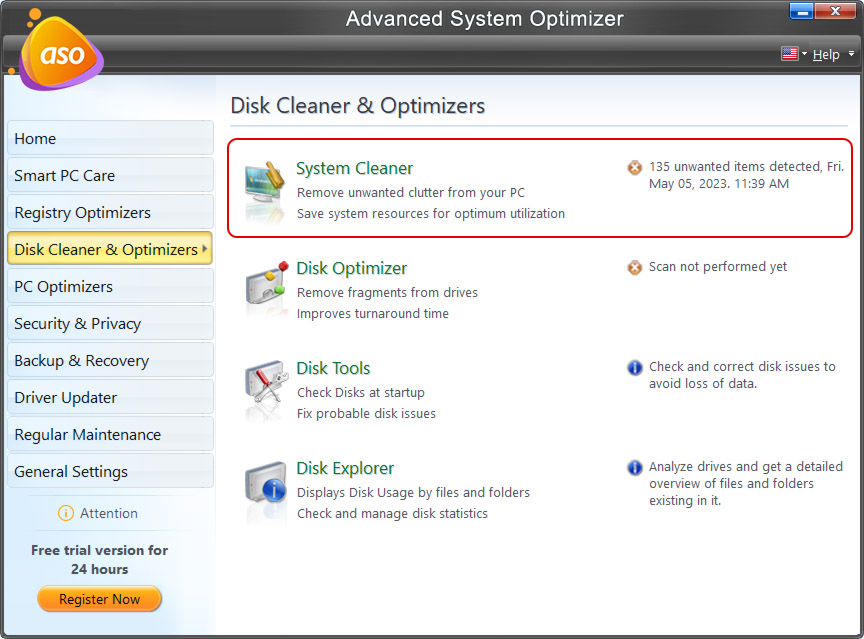 Advanced System Optimizer