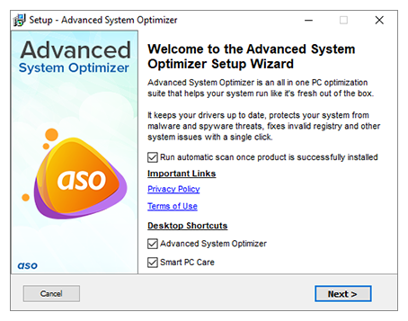 microsoft partner pc optimizer pro ver 6.5.1.7.