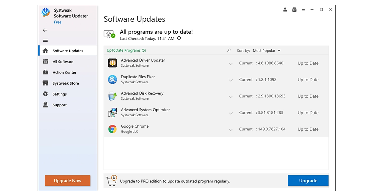 Best Free Software Updater Program to Keep Up to Date Windows PC Software