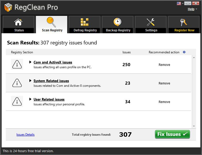 how to clean registry windows 10