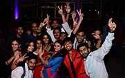 Systweak team celebrating together at office event