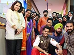 Systweak employees celebrating team event