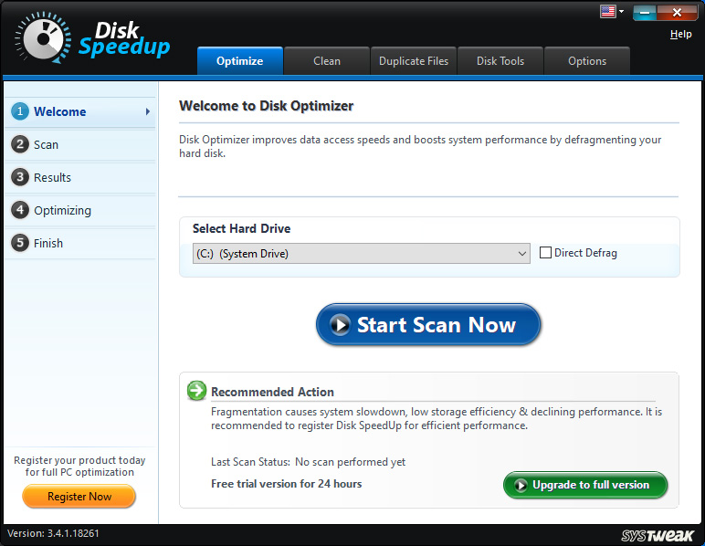 disk defragmenter software