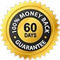 60 days money back guarantee