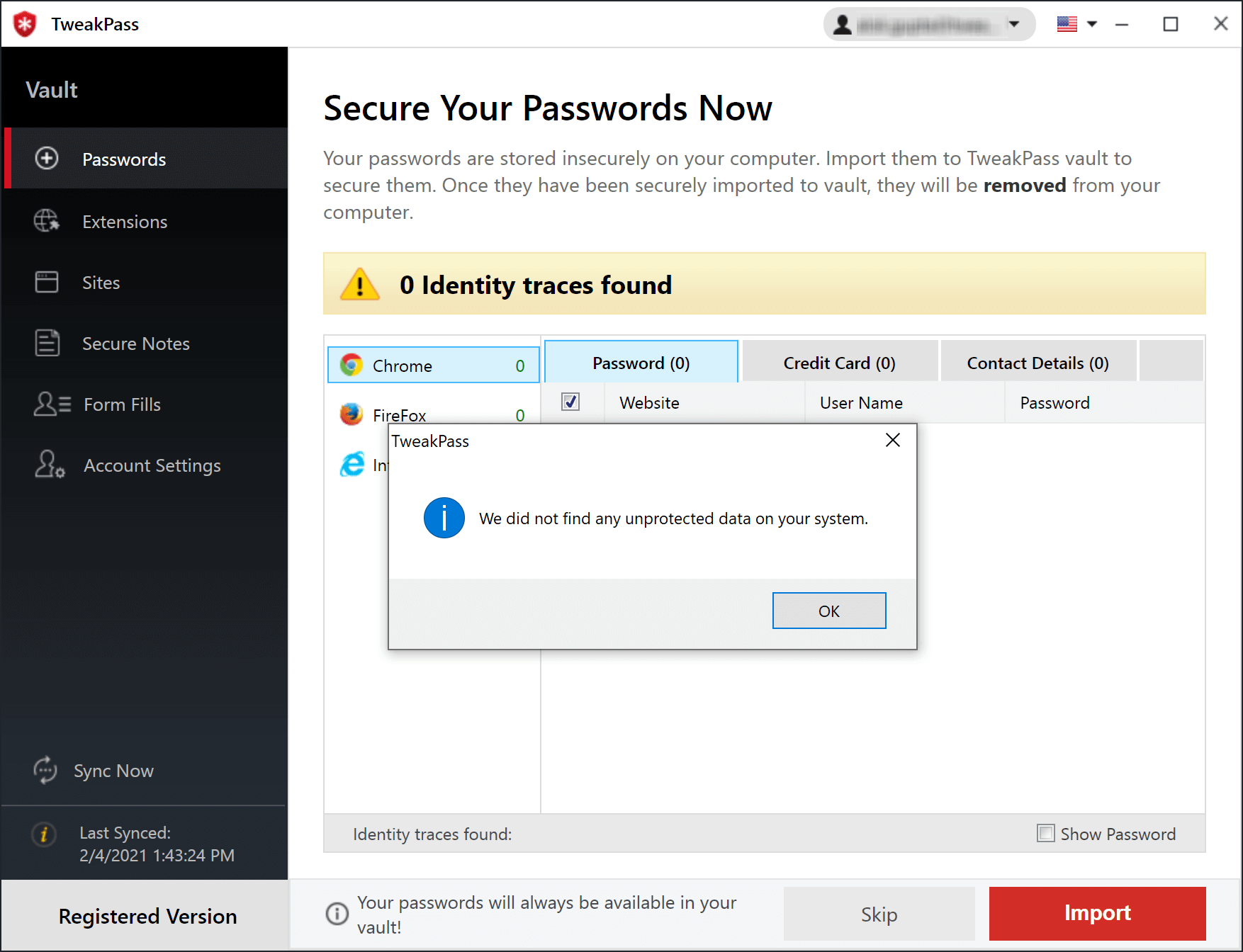 Tweakpass - Passowrd Manager