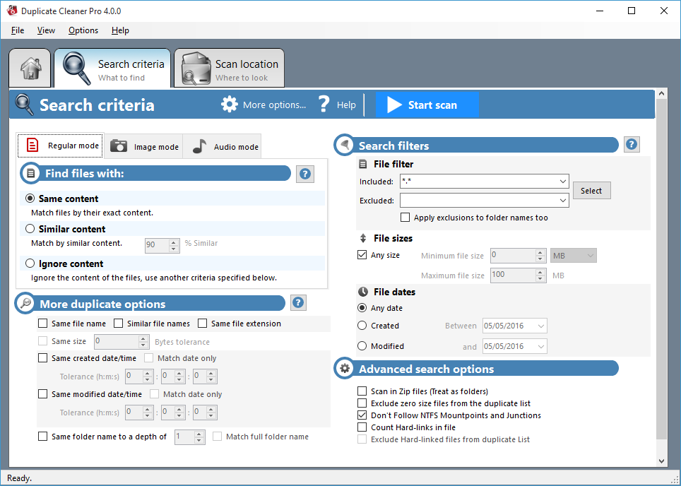 duplicate cleaner find and delete dupliacte song